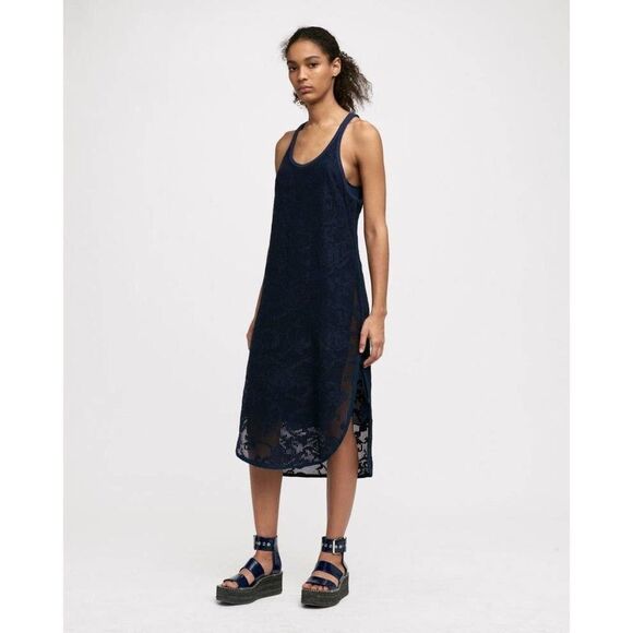 Rag & Bone Stella Tank Dress Navy Sz XS - Picture 1 of 11